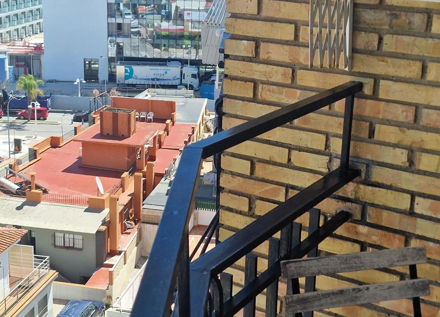 아파트 Fantastico Estudio Amplia Terraza Y Vistas Al Mar 베날마데나코스타 스페인